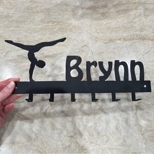 Personalized 'Brynn' Gymnastics Wall Hook